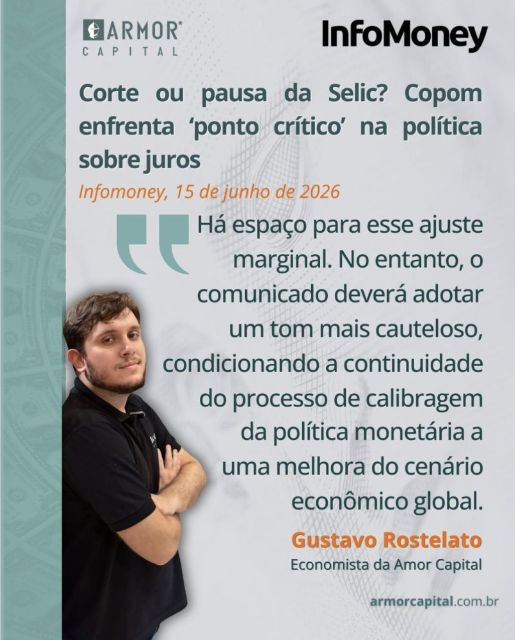 Corte ou pausa da Selic? Copom enfrenta 'ponto crítico' na política sobre juros | InfoMoney